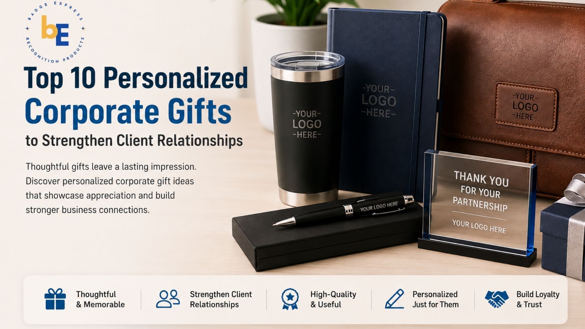 Top 10 Personalized Corporate Gifts to Strengthen Client Relationships