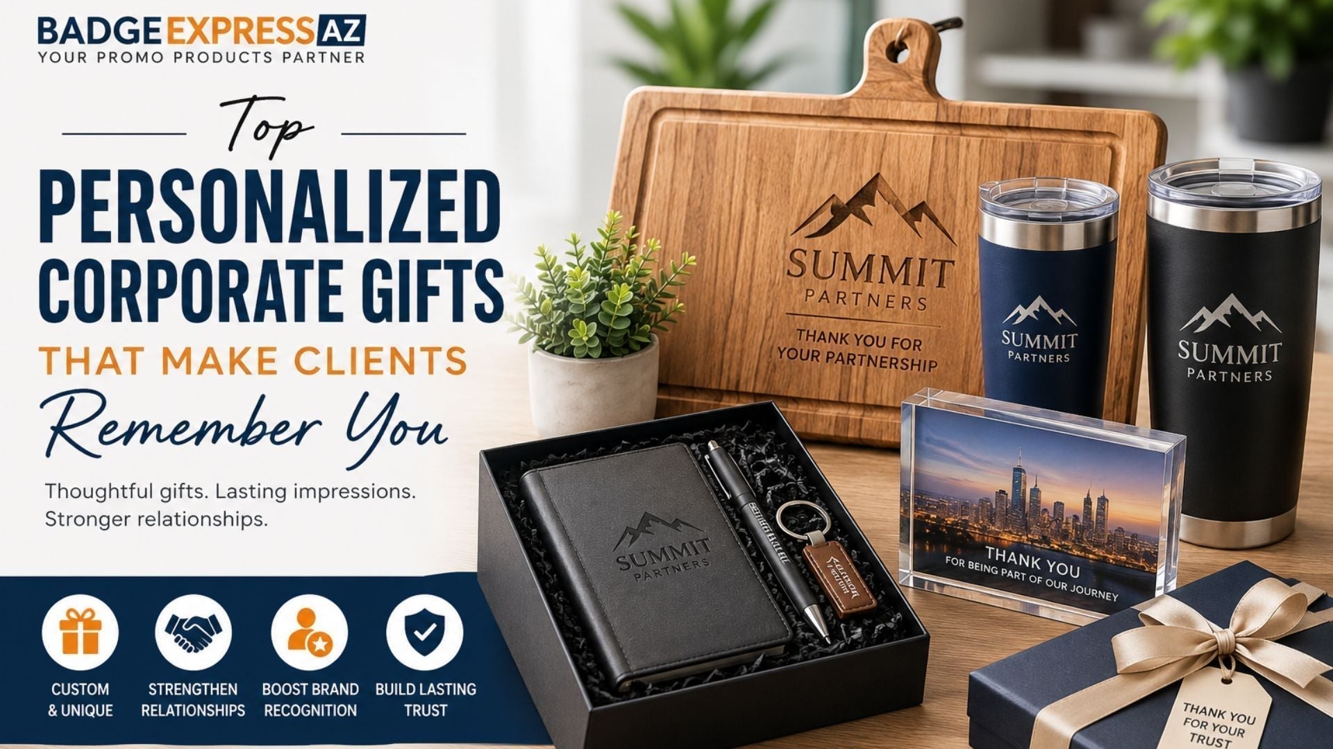 Top Personalized Corporate Gifts That Make Clients Remember You