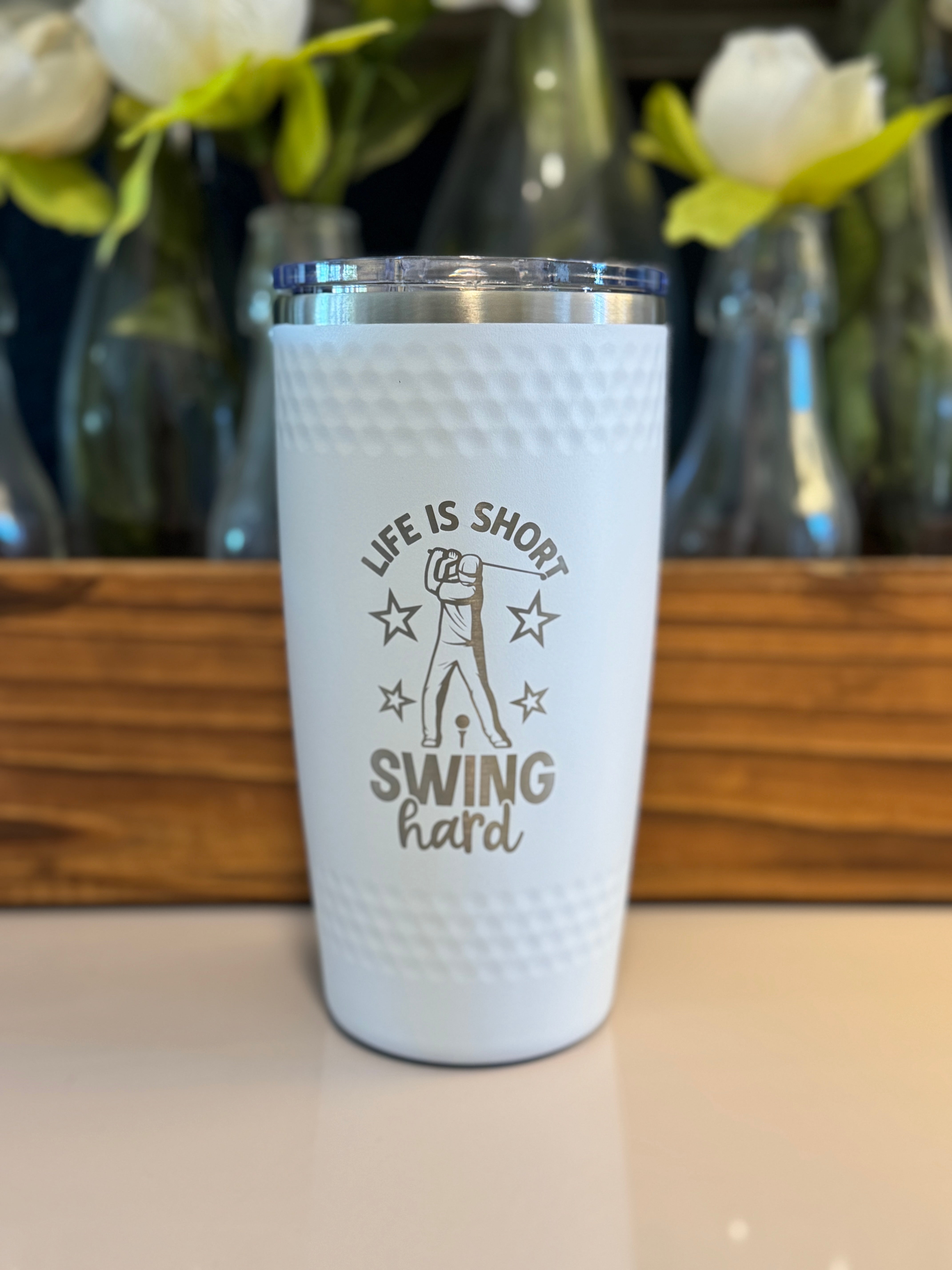 Golf Tumbler - Life's Short Swing Hard