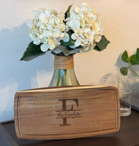 Acacia Wood Board w/ Juice Groove Large - Cutting Board - Front (Juice Groove)Center - Badge Express