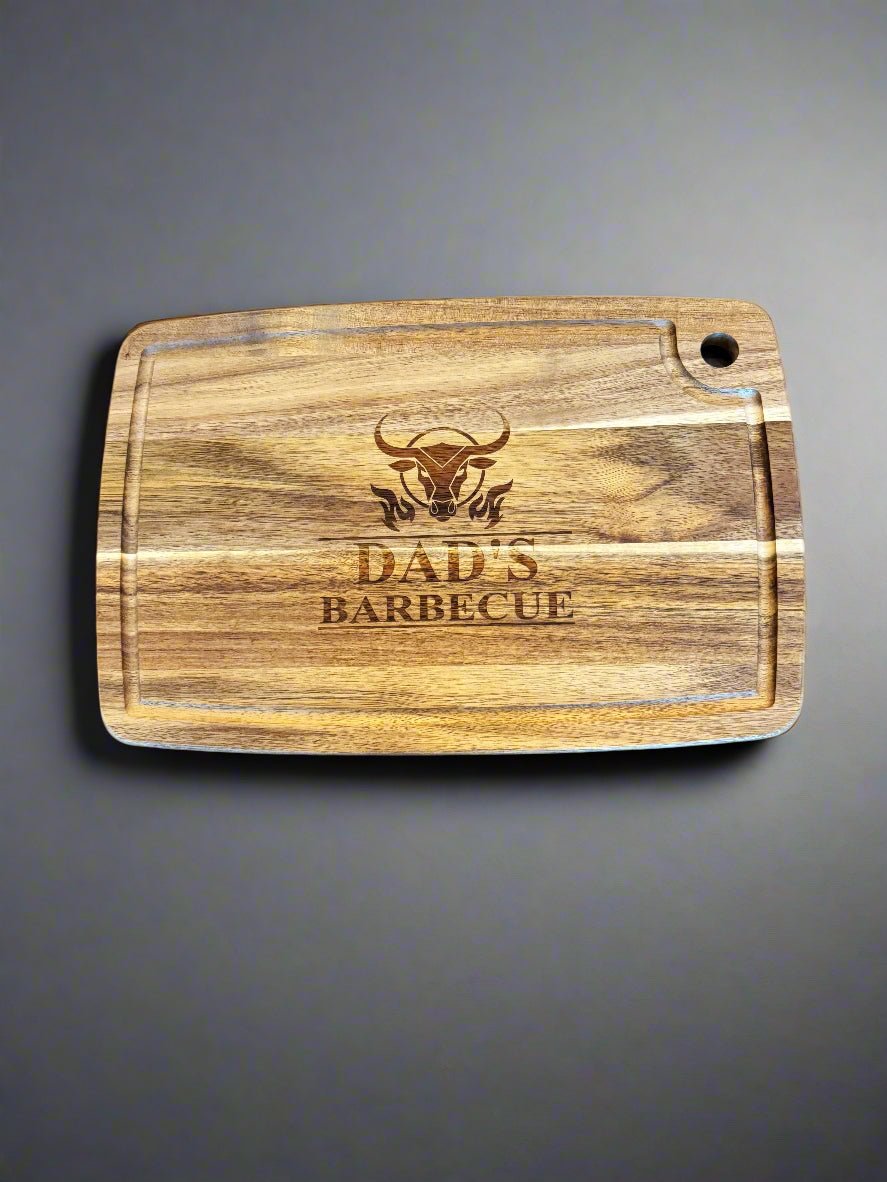 Acacia Wood Board w/ Juice Groove Medium