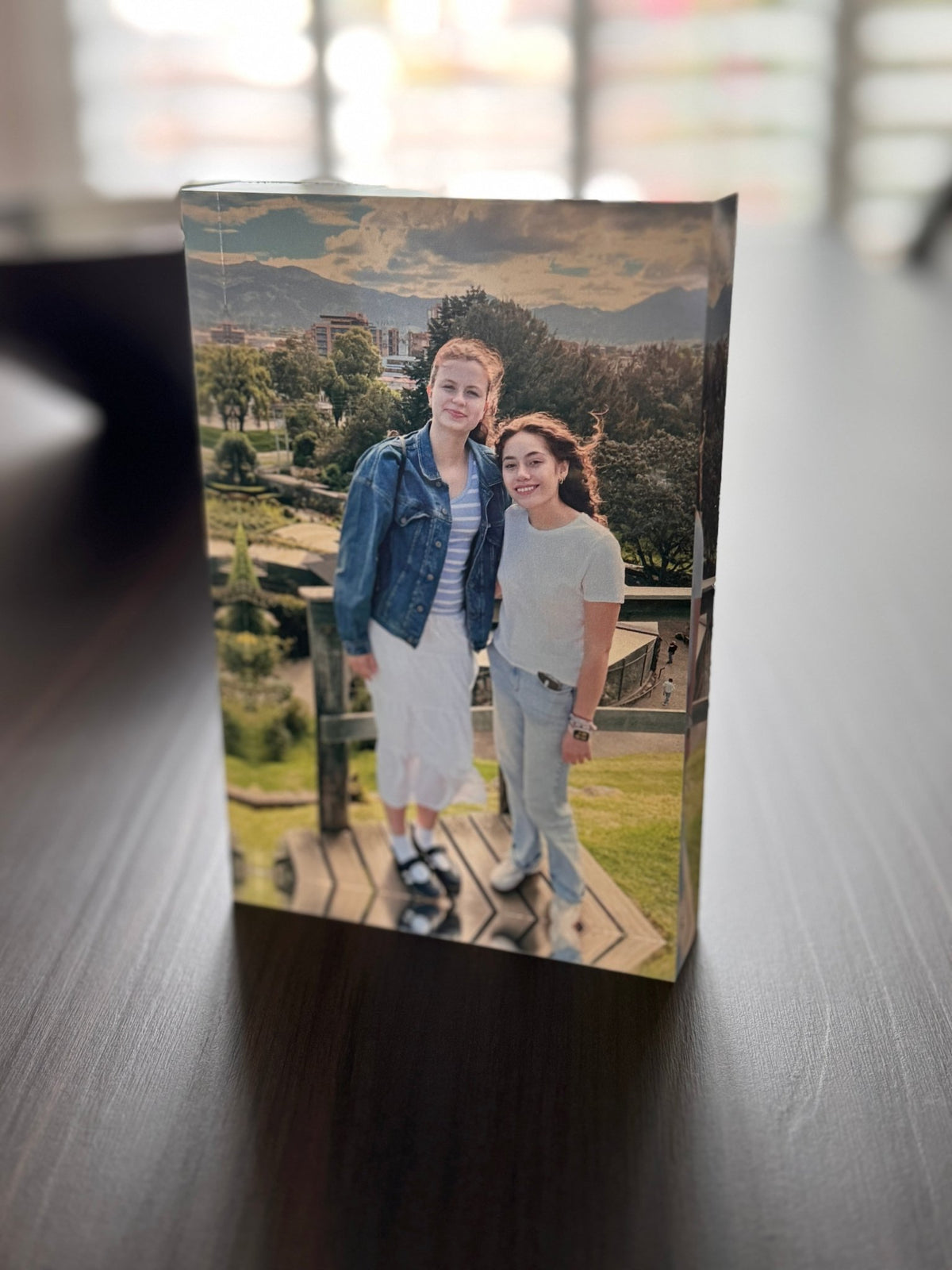 Acrylic Photo Block - 1" Thick Acrylic - 5" x 7" Photo Block -Badge Express