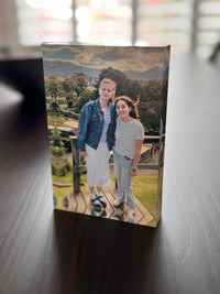 Acrylic Photo Block - 1" Thick Acrylic - 5" x 7" Photo Block -Badge Express