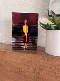 Acrylic Photo Block - 1" Thick Acrylic - 5" x 7" Photo Block -Badge Express