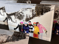 Acrylic Photo Block - 1" Thick Acrylic - 5" x 7" Photo Block -Badge Express