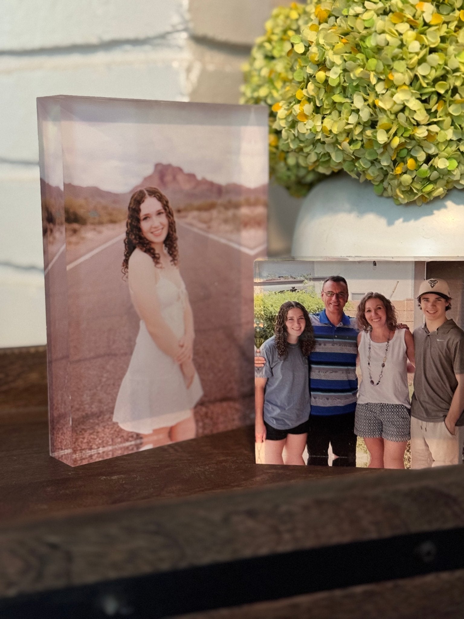 Acrylic Photo Block - Various Sizes - Badge Express