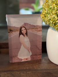 Acrylic Photo Block - 5" x 7" Photo Block - Badge Express