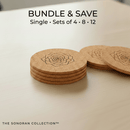 Agave Sketch Cork Coaster – Sonoran Collection™ – Southwest Arizona Home Decor - Home Decor - Single - Badge Express