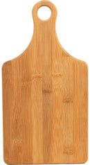 Bamboo Engraved Cutting Boards - Cutting Board - Paddle Shape 13 1/2" x 7"No Engraving - Badge Express