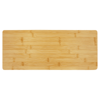 Bamboo Engraved Cutting Boards - Cutting Board - Rectangle 19 3/4" x 8"No Engraving - Badge Express