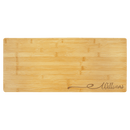 Bamboo Engraved Cutting Boards - Cutting Board - Rectangle 23 3/4" x 10"Engraving - Badge Express
