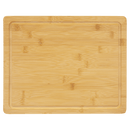 Bamboo Engraved Cutting Boards - Cutting Board - Rectangle w/ Drip Ring13 3/4" x 11"No Engraving - Badge Express