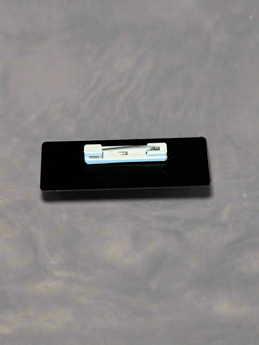 Chalkboard Name Badges - Name Badges - 1 x 3PinBlank - Badge Express