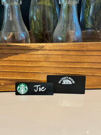 Chalkboard Name Badges - Name Badges - 1 x 3PinBlank - Badge Express