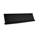Desk Name Plate Holders - Name Plate Holder - Black2" x 8" - Badge Express
