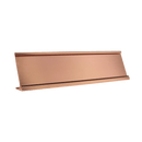 Desk Name Plate Holders - Name Plate Holder - Rose Gold2" x 8" - Badge Express