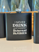 Flask - Black - Badge Express