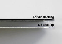 Full Color Name Badge - Metal - Name Badges - Silver1x3No Acrylic Backing - Badge Express