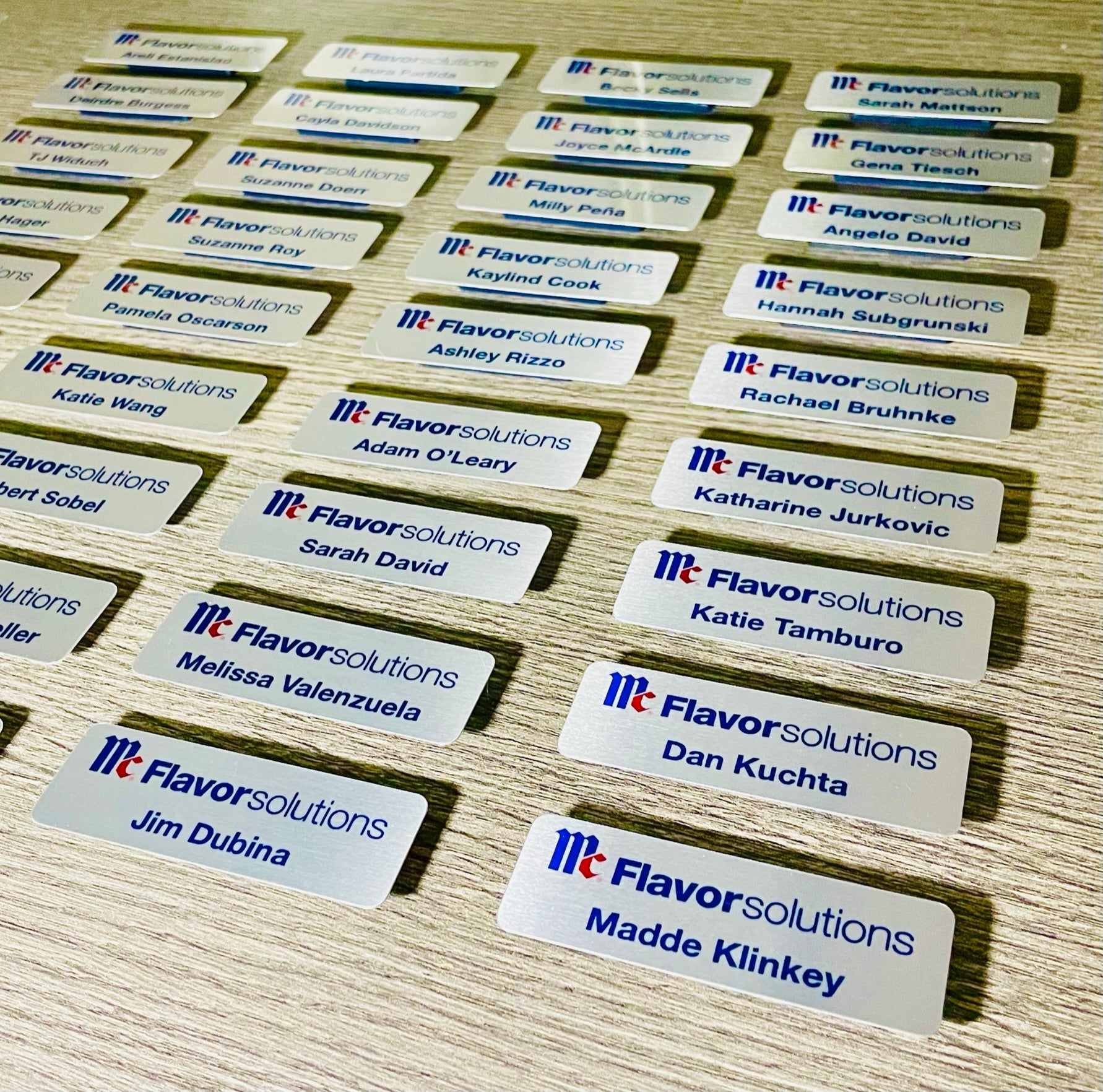 Full Color Name Badge - Metal