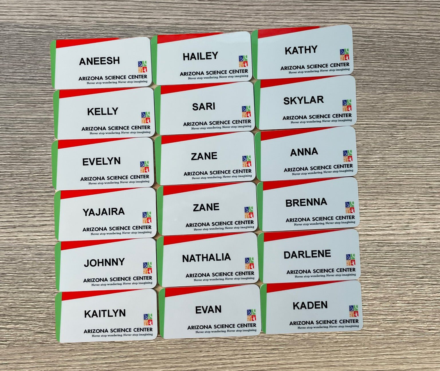 Full Color Name Badge - Plastic - Name Badges - 1 x 3Pin - Badge Express