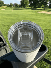 Golf Tumbler - Life's Short Swing Hard - Tumbler - Badge Express