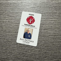 ID & Event Badges - Flexible Plastic - ID - 2 x 3.5"One Sided - Badge Express