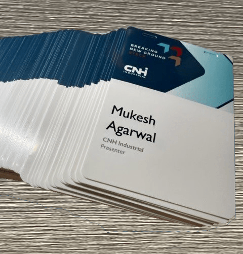 ID & Event Badges - Flexible Plastic - ID - 2 x 3.5"One Sided - Badge Express