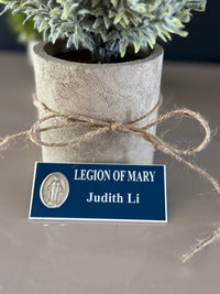 Legion of Mary Name Badge - Badge Express