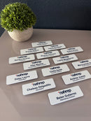 Name Badge - Full Color Plastic - Name Badges - 1 x 3Pin - Badge Express
