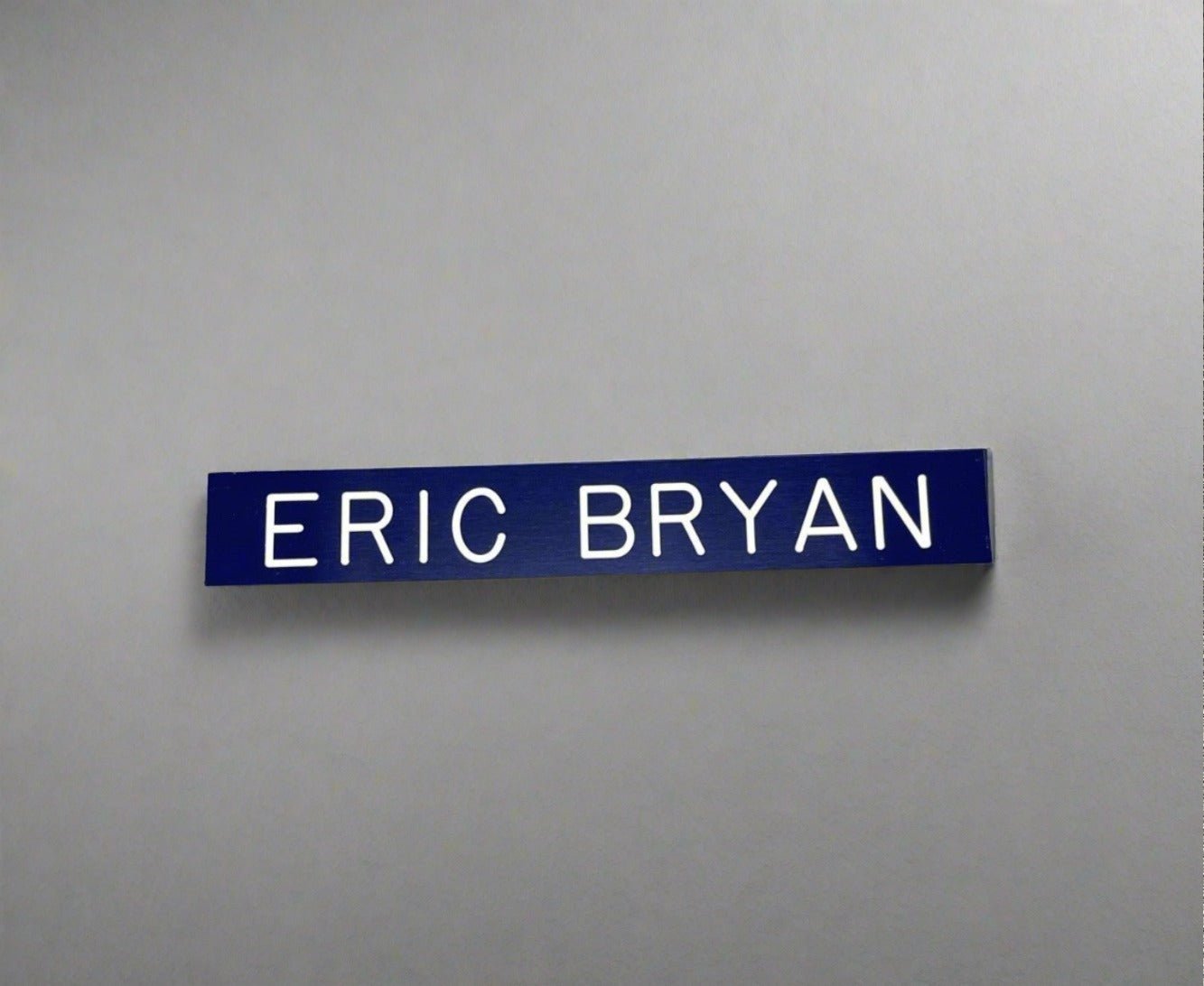 Name Plate Insert - Name Plates - 2" x 8" - Badge Express