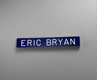 Name Plate Insert - Name Plates - 2" x 8" - Badge Express