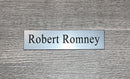 Name Plate Insert - Name Plates - 2" x 8" - Badge Express