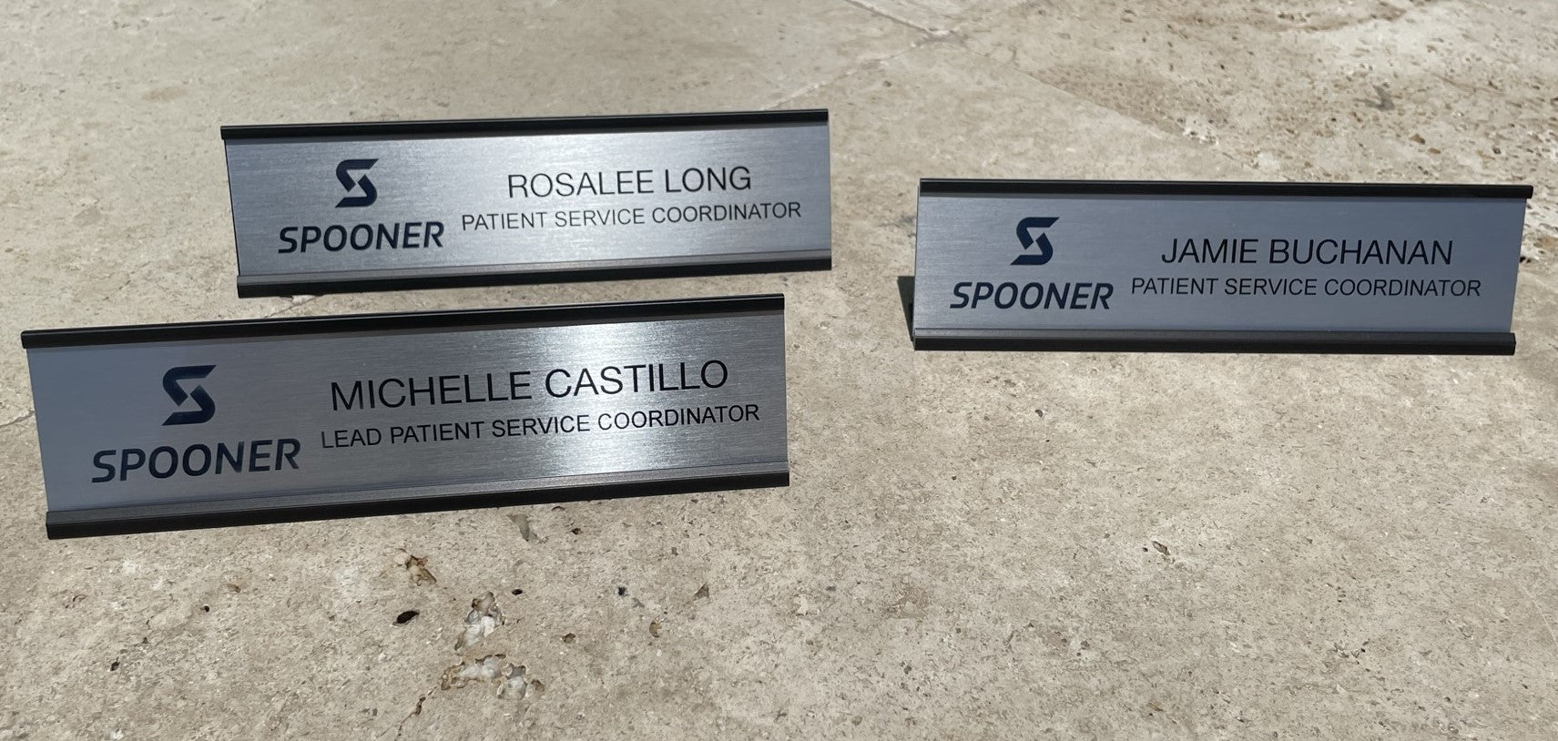 Name Plates Inserts - Metal