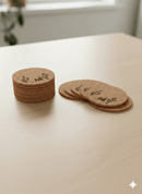 Sonoran Vista Cork Coaster – Sonoran Collection™ – Southwest Arizona Home Decor - Home Decor - Set of 12 - Badge Express