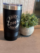 Tumblers - 20 Oz Tumbler w/ Logo - Tumbler - Badge Express