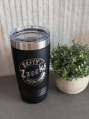 Tumblers - 20 Oz Tumbler w/ Logo - Tumbler - Badge Express