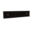 Wall Name Plate Holders - Name Plate Holder - Black2" x 8" - Badge Express