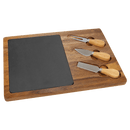Wood/Slate Charcuterie Boards and Sets - Cutting Board - Rectangle - Badge Express