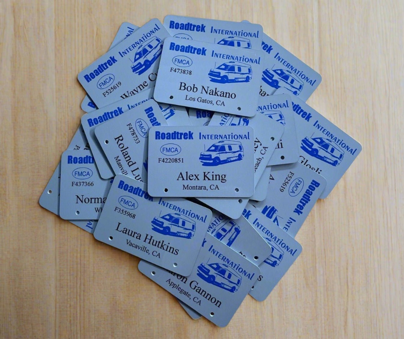 Full Color Name Badge - Plastic - Name Badges - 1 x 3Pin - Badge Express